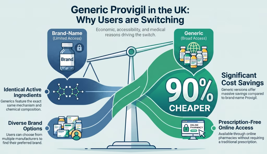 Provigil vs Modafinil UK: Same Drug, Very Different Price 3 image 2